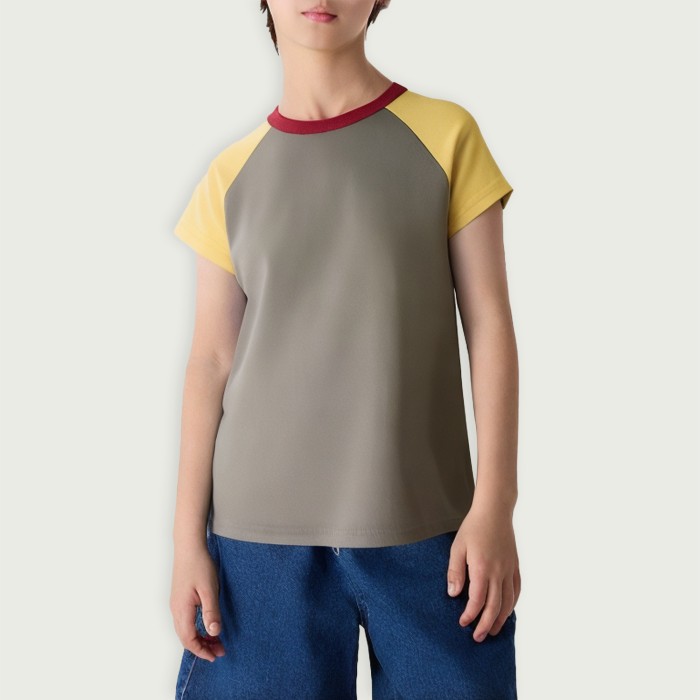 Breathable and comfortable round neck printed T-shirt