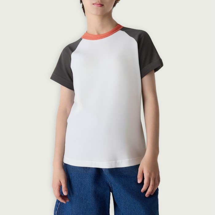 Funny Lettering Cotton Boys Short-sleeved T-shirt