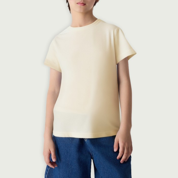 Fashion Round Neck Cotton Lion Printed Boys Short Sleeve T-Shirt