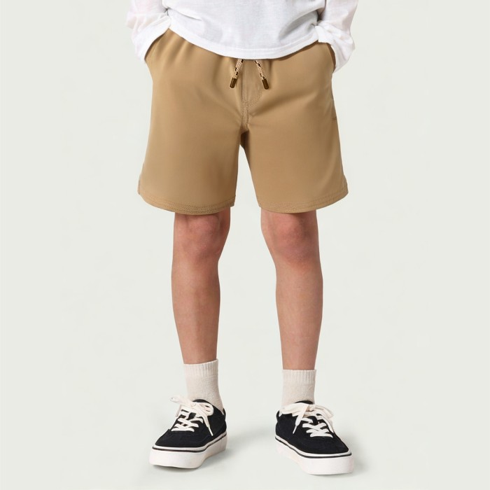 Boys and Toddlers Quick Dry Front Tie Jogging Shorts