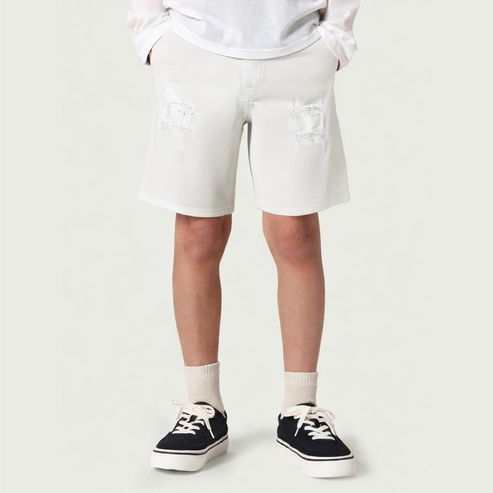 Boys' Slim Fit Cotton Denim Shorts