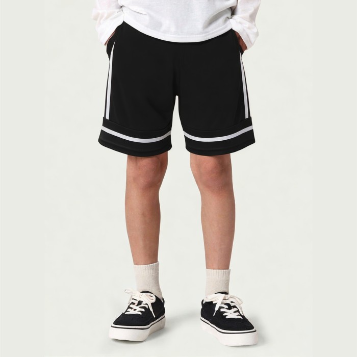 Kids Lightweight Quick Dry Football Shorts