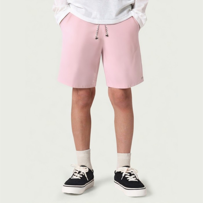 Boys Summer High Waist Casual Drawstring Shorts