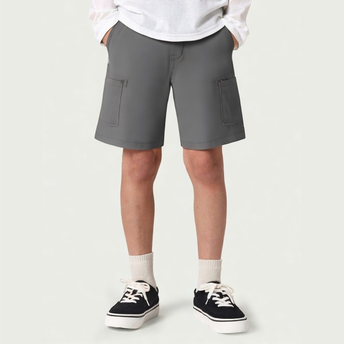 Boys' Performance Stretch Quick Dry Cargo Shorts
