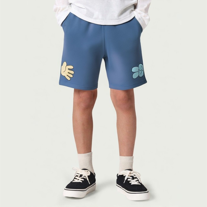 100% cotton knitted eco-friendly shorts