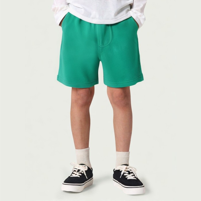 Boys' Casual Cartoon Print Mid-Rise Shorts