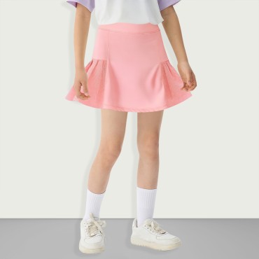 Girls Golf Tennis Pleated Skort