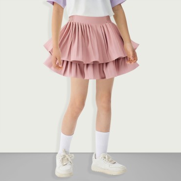 Summer high waist ruffled skirt