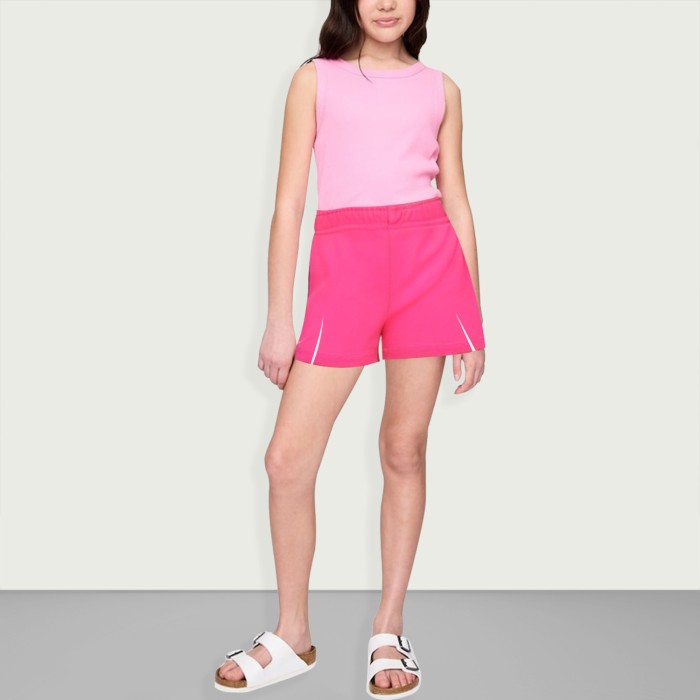 Lightweight stretch open-top sports shorts